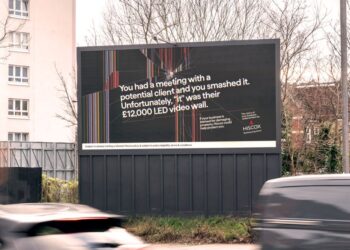 Financial services falls behind on out-of-home spend