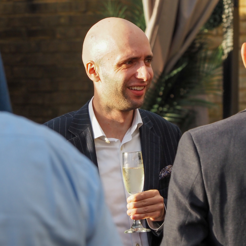 Gray and Orange Simple LinkedIn Profile Picture (15)