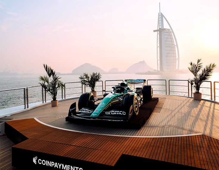 COINPAYMENTS joins Aston Martin F1 as global partner