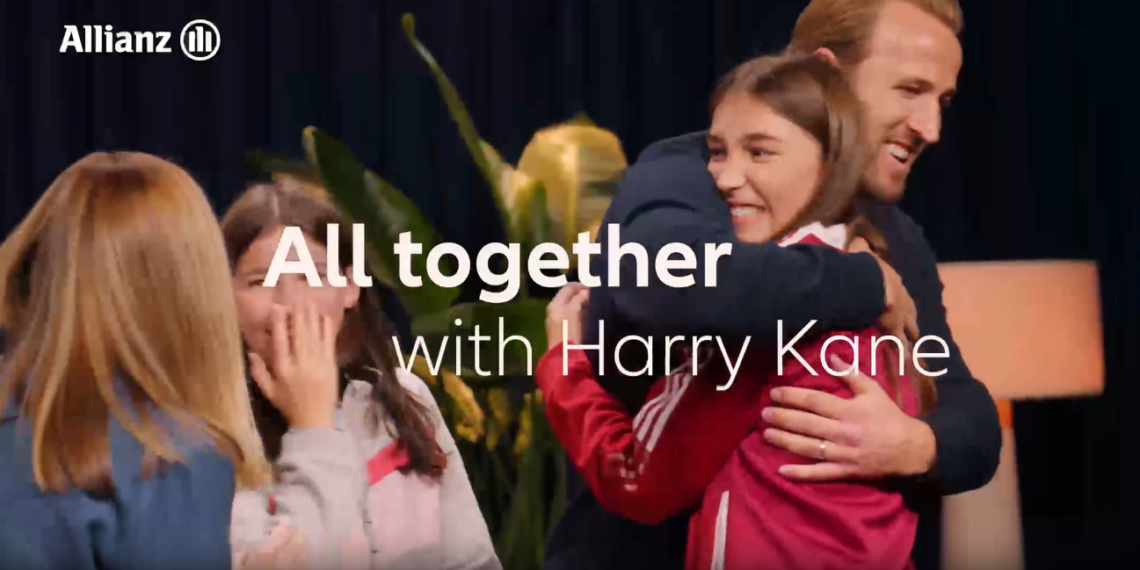 Allianz puts Harry Kane at centre of global unity drive