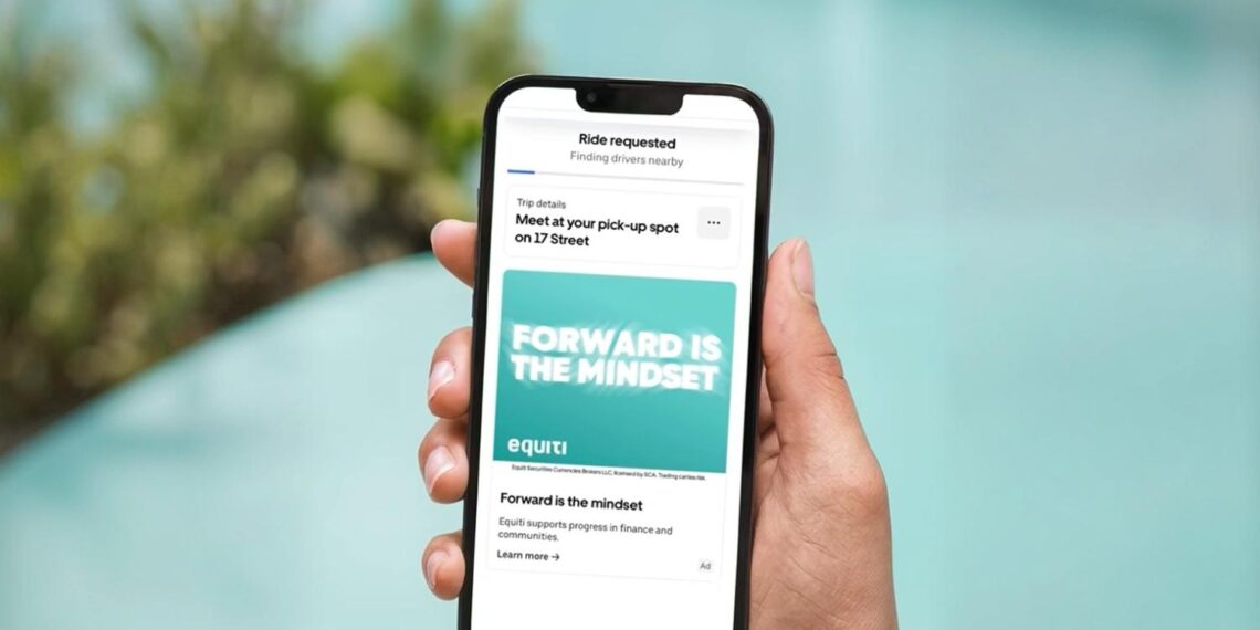 Equiti partners with Uber for in-journey adverts