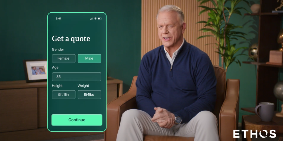 Ethos partners with NFL star to raise awareness of insurance