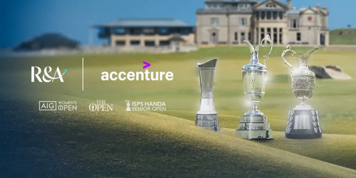 R&A and accenture sponsorship announcement