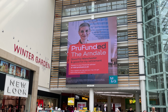 M&G brings PruFund investments to life in Manchester campaign